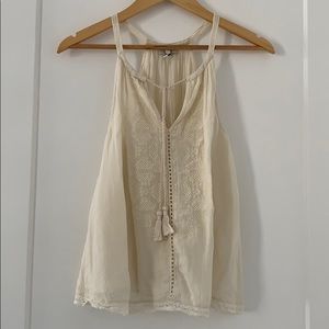 Joie embroidered tank top